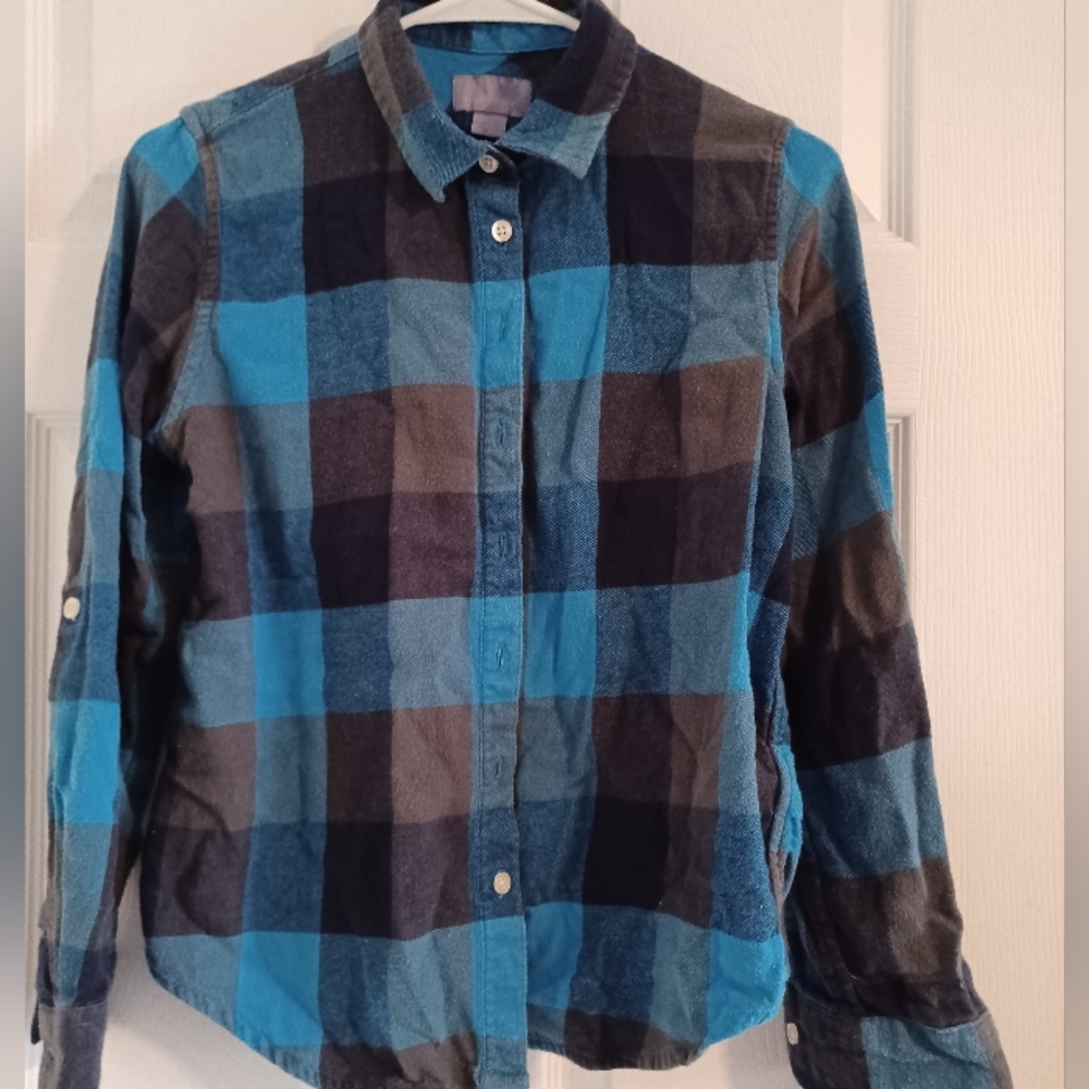 Blue flannel